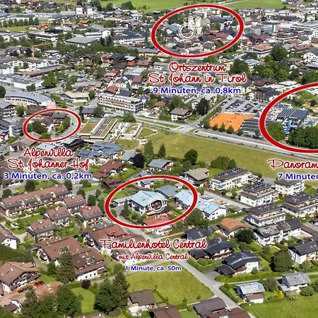 Otel Familienhotel Central Sankt Johann in Tirol