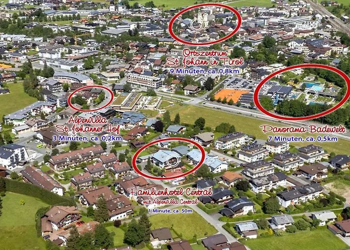 Hotel Familienhotel Central St. Johann in Tirol